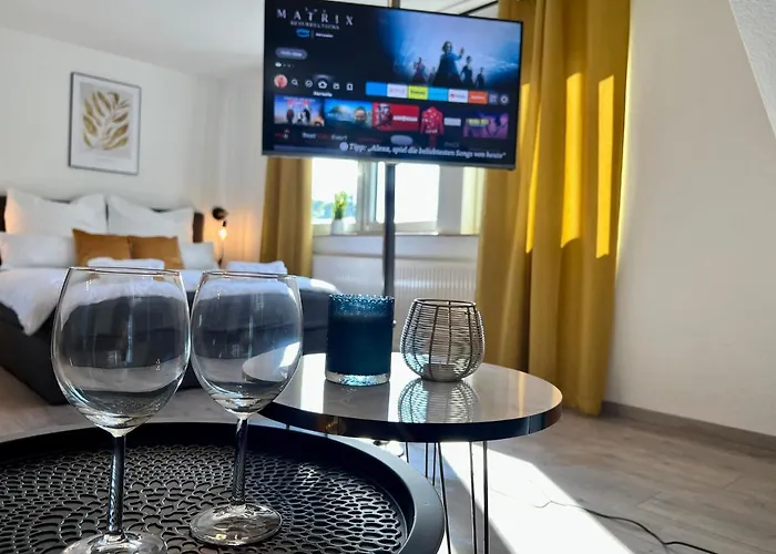 Design Apartment, Kueche, Smart-tv, Wlan