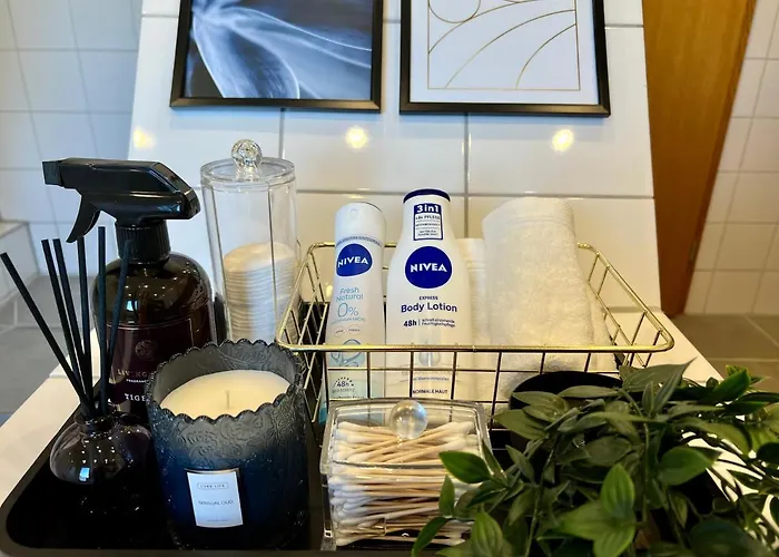 Design Apartment, Kueche, Smart-tv, Wlan