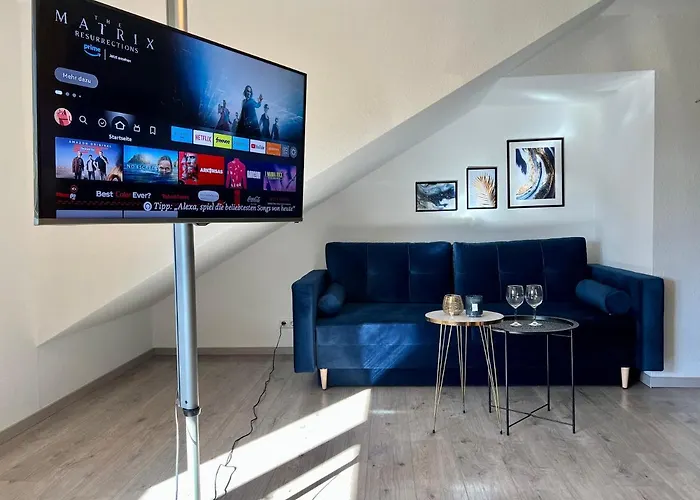 Design Apartment, Kueche, Smart-tv, Wlan * Essen